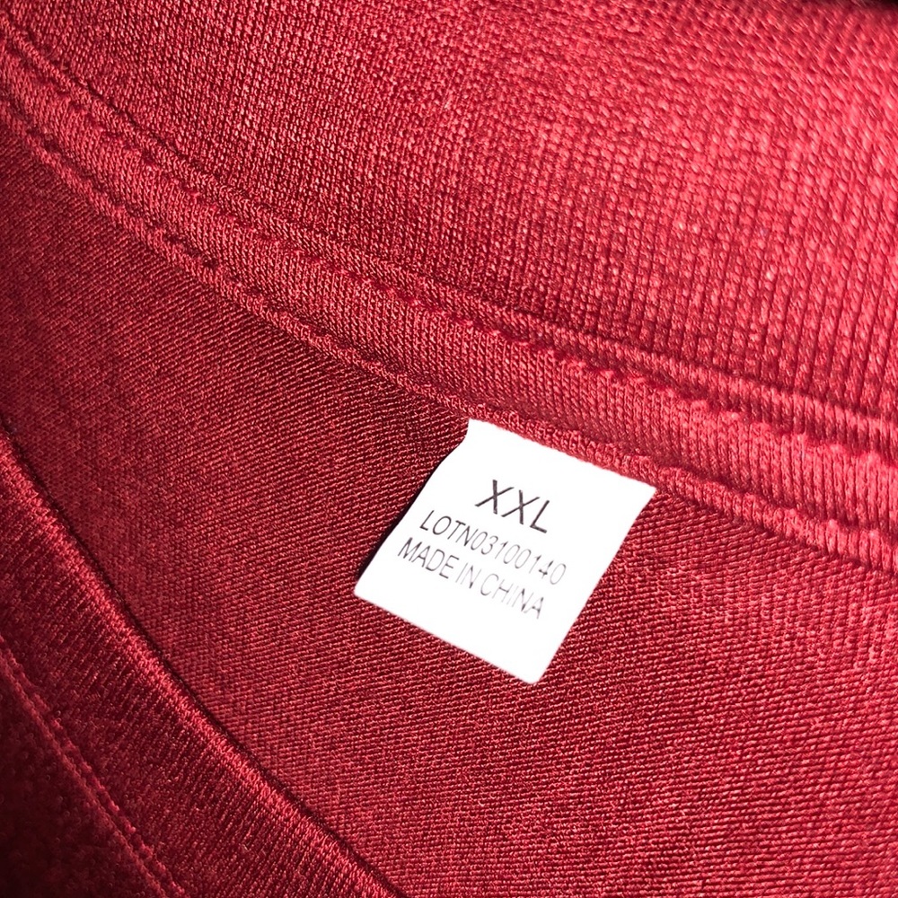 NWOT Burgundy Funny Coworker Friends T-Shirt Size XXL - Picture 3 of 5